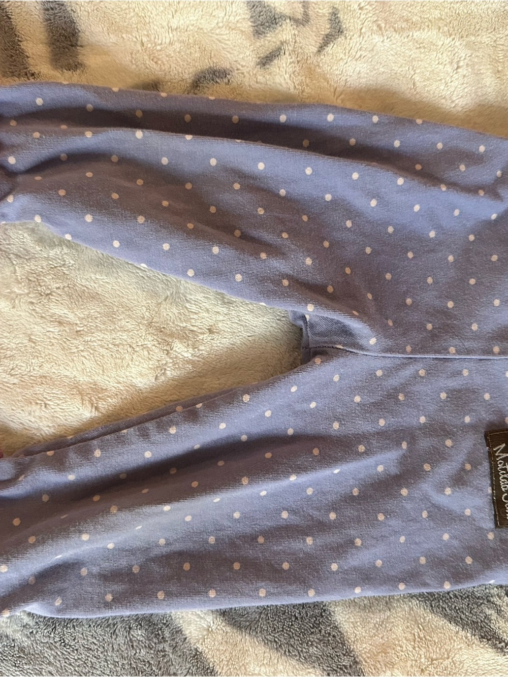 Matilda Jane Lavender Purple Polka Dot Leggings